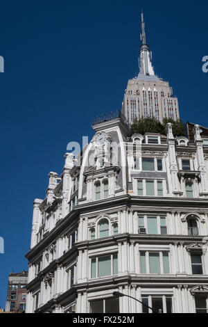 Maison Gilsey à 1200 Broadway sur West 29th Street, NEW YORK CITY Banque D'Images