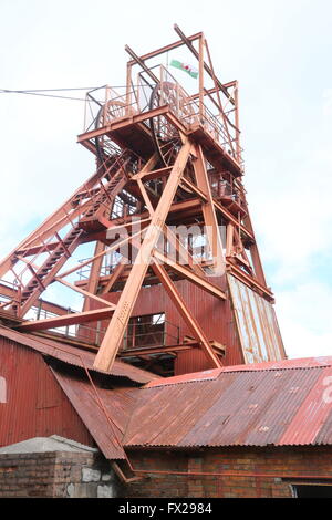 Big Pit, liquidation Blaenavon de galles Banque D'Images