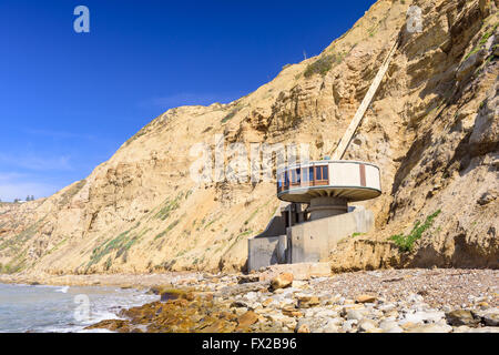 LA Jolla, Californie - Le 27 février 2016 : la champignonnière sur Black's Beach. La maison date de 1968. Banque D'Images