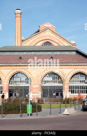 Grande Halle ou Marché Central Hall, Budapest, Hongrie Banque D'Images