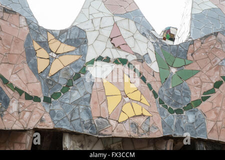 Antoni Gaudi Casa Batllo chambre le long du Passeig de Gracia Barcelona,boulevard,Catalogne, Espagne, Europe. Banque D'Images