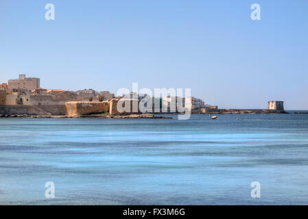 Trapani, Sicile, Italie, Europe Banque D'Images