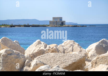 Casina Nasi, Trapani, Sicile, Italie Banque D'Images