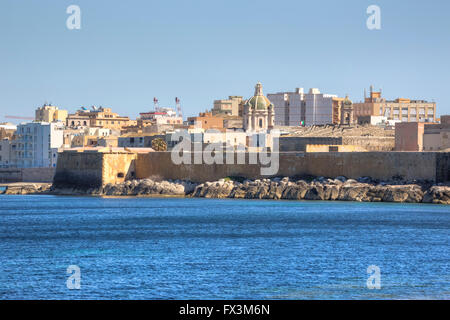 Trapani, Sicile, Italie, Europe Banque D'Images