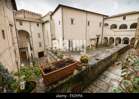 Musée dans l'ancienne ville médiévale de Pitigliano - Grosseto, Italie, Europe Banque D'Images