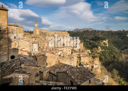 Vue de la vieille ville de Grosseto, Toscane, Italie Banque D'Images