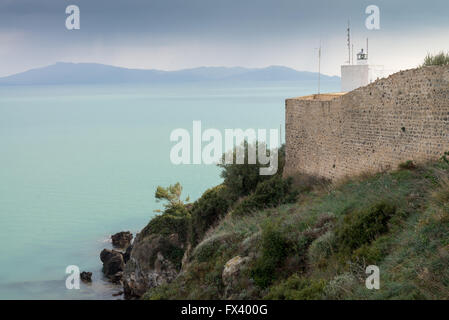 Talamone, Toscane, Italie Banque D'Images