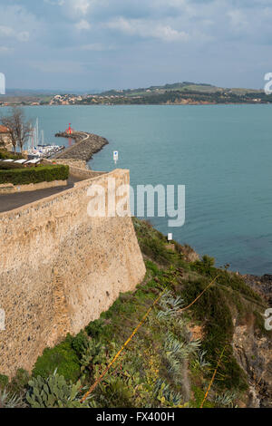 Talamone, Toscane, Italie Banque D'Images