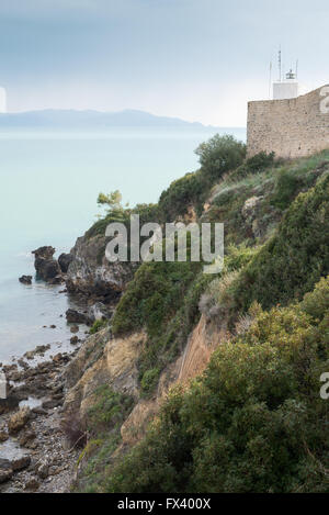 Talamone, Toscane, Italie Banque D'Images