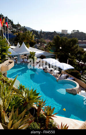 Monte-carlo Rolex Masters ATP, Monaco. Piscine country club Banque D'Images