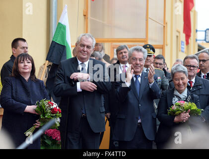 Prague, République tchèque. Apr 11, 2016. Stochov, République tchèque. Apr 11, 2016. Photo : CTK/Alamy Live News Banque D'Images