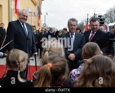 Prague, République tchèque. Apr 11, 2016. Stochov, République tchèque. Apr 11, 2016. Photo : CTK/Alamy Live News Banque D'Images
