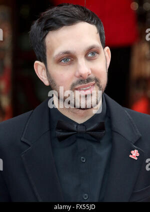 7 mars 2016 - Dynamo participant à la Prince's Trust de célébrer les succès Awards 2016 au London Palladium à Londres, au Royaume-Uni. Banque D'Images