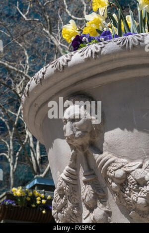 Bryant Park au printemps, NYC, USA Banque D'Images