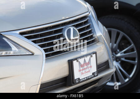 Concessionnaire Lexus à Kingston (Ontario), le jeudi 7 janvier 2016. Banque D'Images