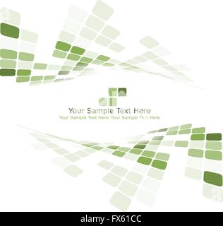 Checkered Background texte avec l'espace. Couleurs équilibré idéal dans ton vert. Convient pour la création d'entreprise, technologique et d'autres conceptions. Vector illustration. Illustration de Vecteur