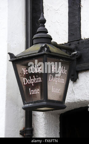 Ye Olde Dolphin Inne au Derby Banque D'Images