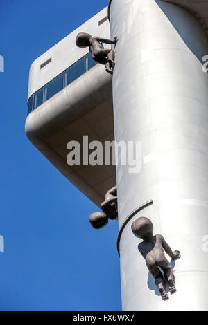 Tour de Zizkov, Prague, République Tchèque Banque D'Images