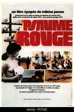 Meg ker a nep Psaume Rouge Année : 1971 Réalisateur : Hongrie Miklos Jancso Film poster (Fr) Banque D'Images