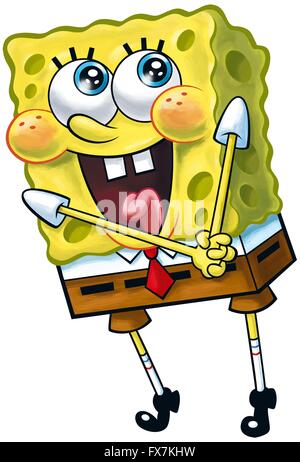 SpongeBob SquarePants Série TV 1999 - ? ? ? ? USA Saison 7 (2009) créée par Stephen Hillenburg, Derek Drymon et Tim Hill, Nick Jennings Animation Banque D'Images