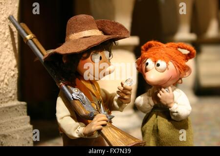 De tre musketerer Les Trois Mousquetaires Année : 2005 Lituanie Danemark / Réalisation : Janis Cimermanis Animation Banque D'Images