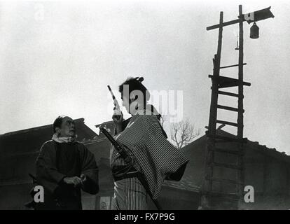 Yojimbo Yojinbo Année : 1961 Réalisateur : Akira Kurosawa Japon Ikio Sawamura, Toshiro Mifune Banque D'Images