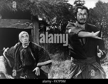 Yojimbo Yojinbo Année : 1961 Réalisateur : Akira Kurosawa Japon Toshiro Mifune Banque D'Images