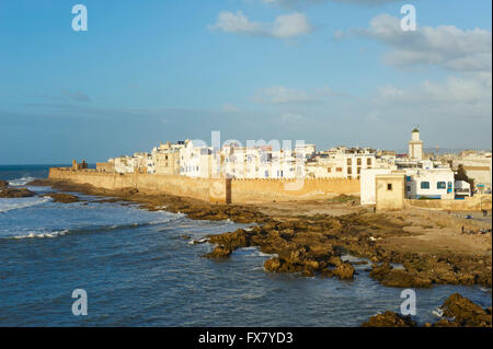 Le Maroc, Medina, Essaouira, Côte Atlantique Banque D'Images