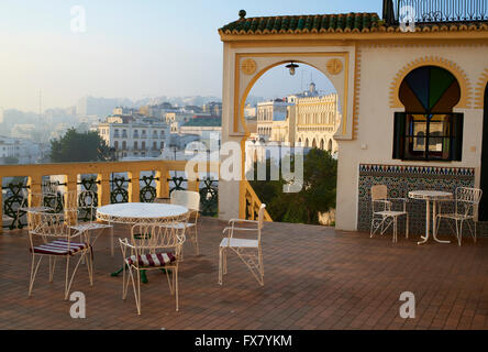 Maroc, Tanger Continental Hotel vieille ville, Medina Banque D'Images