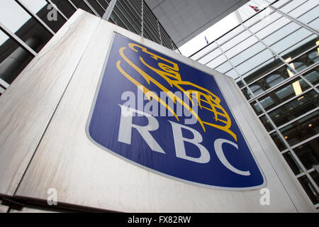 La direction générale de la Banque Royale du Canada, au centre-ville d'Ottawa, Ont., le jeudi 28 janvier, 2016. Banque D'Images