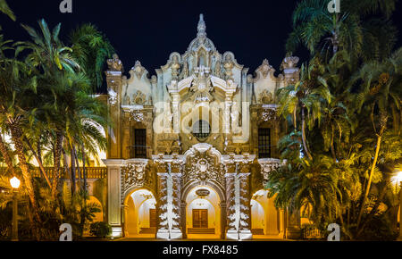 Casa del prado, Balboa Park, San Diego Banque D'Images