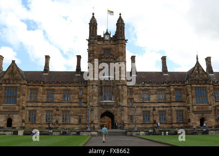 L'Université de Sydney. 13 avril 2016. Banque D'Images