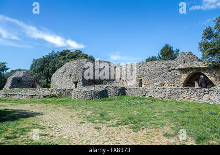 LE VILLAGE DES BORIES, GORDES, VAUCLUSE 84 FRANCE Banque D'Images