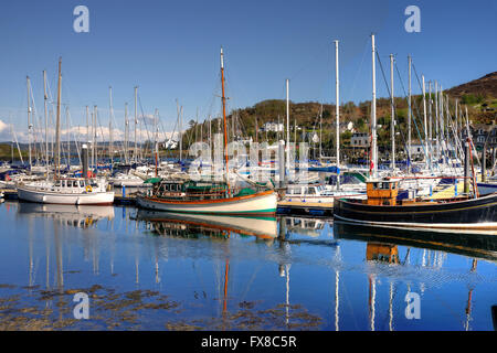 Port De Tarbert, le Loch Fyne, Kintyre, Argyll Banque D'Images