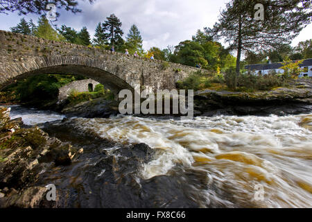 Chutes de Dochart, Killin, Perthshire Banque D'Images