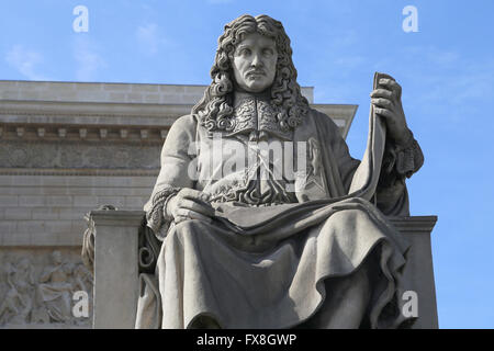 Jean-Baptiste Colbert (1619-1683). Homme politique français. Ministre des finances publiques 1665-1683 sous le règne du roi Louis XIV. Banque D'Images