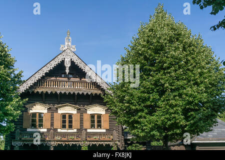 Colonie russe Alexandrowka , Block House, Potsdam, Brandebourg, Allemagne de l'Est Banque D'Images