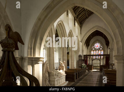 L'intérieurapt Blickling church Banque D'Images