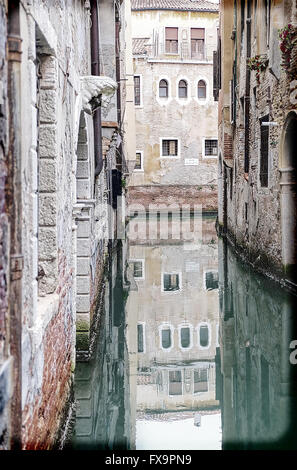 Reflets de Venise, Italie Banque D'Images