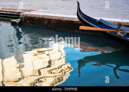 Reflets de Venise, Italie Banque D'Images