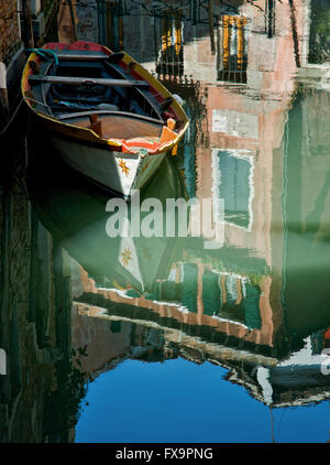 Reflets de Venise, Italie Banque D'Images