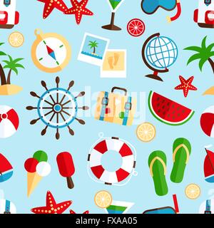 Locations de vacances motif transparent Illustration de Vecteur