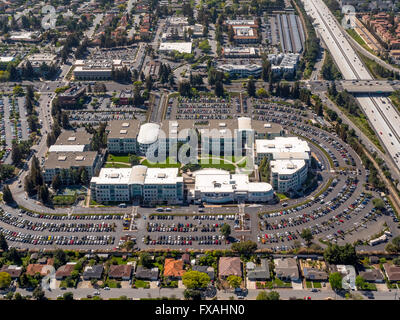 Je Campus Apple ou Apple Campus 1, Cupertino, Silicon Valley, Californie, USA Banque D'Images