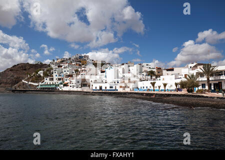 Village de pêcheurs de Las Playitas, Fuerteventura, Îles Canaries, Espagne Banque D'Images