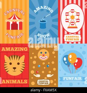 Parc d'Poster Illustration de Vecteur