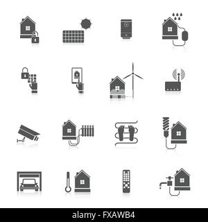 Smart Home Icon Set Illustration de Vecteur