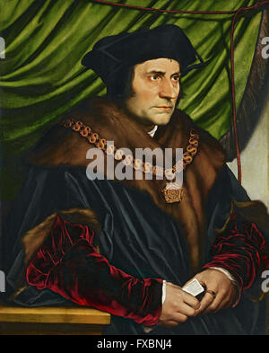 Hans Holbein le Jeune - Sir Thomas More - la Frick Collection Banque D'Images