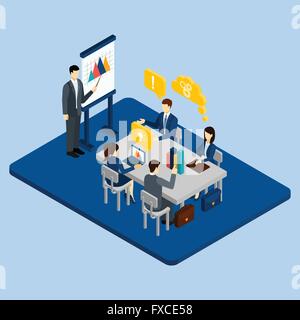 Les gens d'affaires Concept Illustration de Vecteur