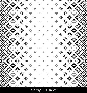 Motif carré monochrome transparent background Illustration de Vecteur