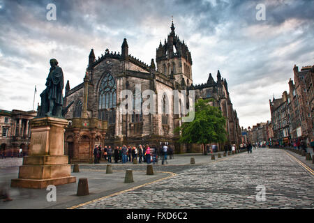 La cathédrale St Giles .Edinburgh Banque D'Images